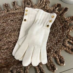 Michael Kors white gloves